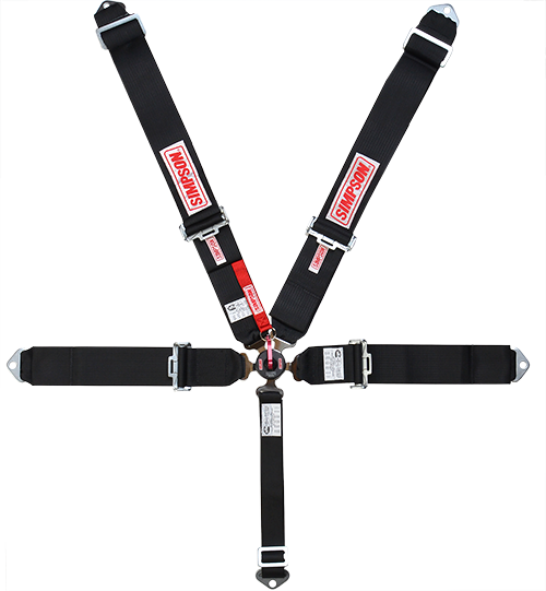 Simpson Safety 29110BL Simpson Racing Lever Camlock Harness Simpson Safety 29110BL