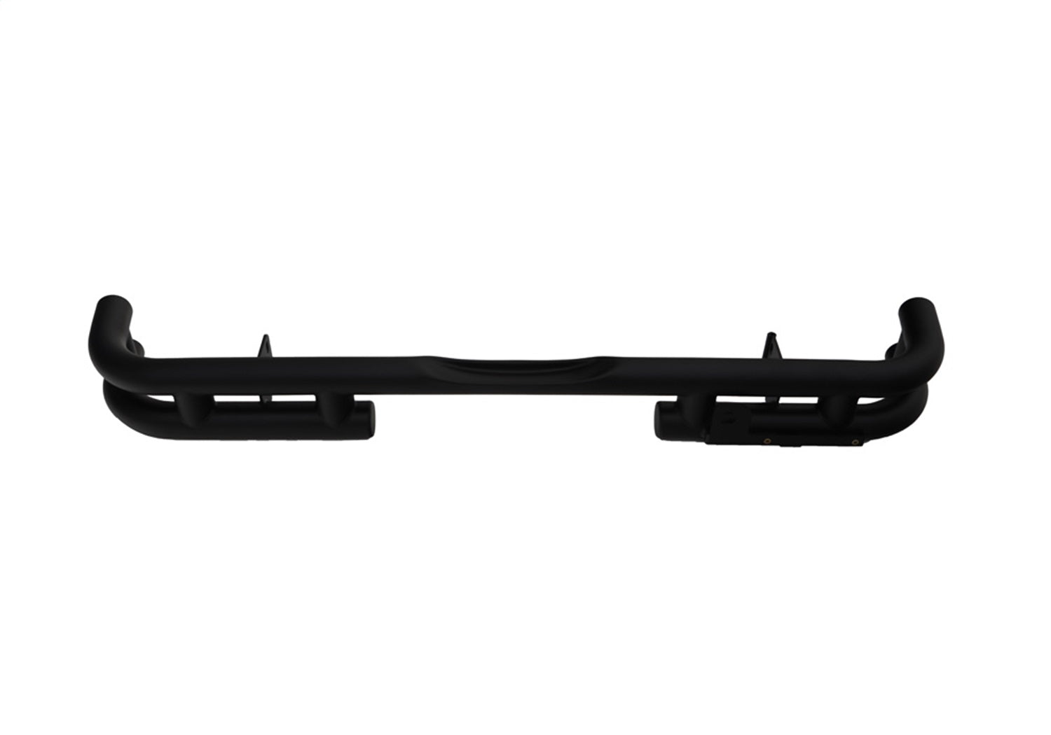Rampage 8822 Rear Double Tube Bumper; Black; Rampage 8822