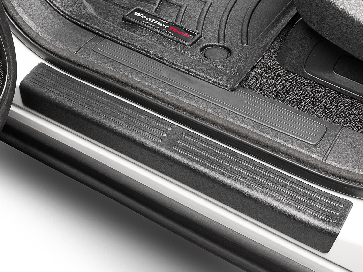 Weathertech ST038K1 Sill Protector; 4 Door Set; Black; Weathertech ST038K1