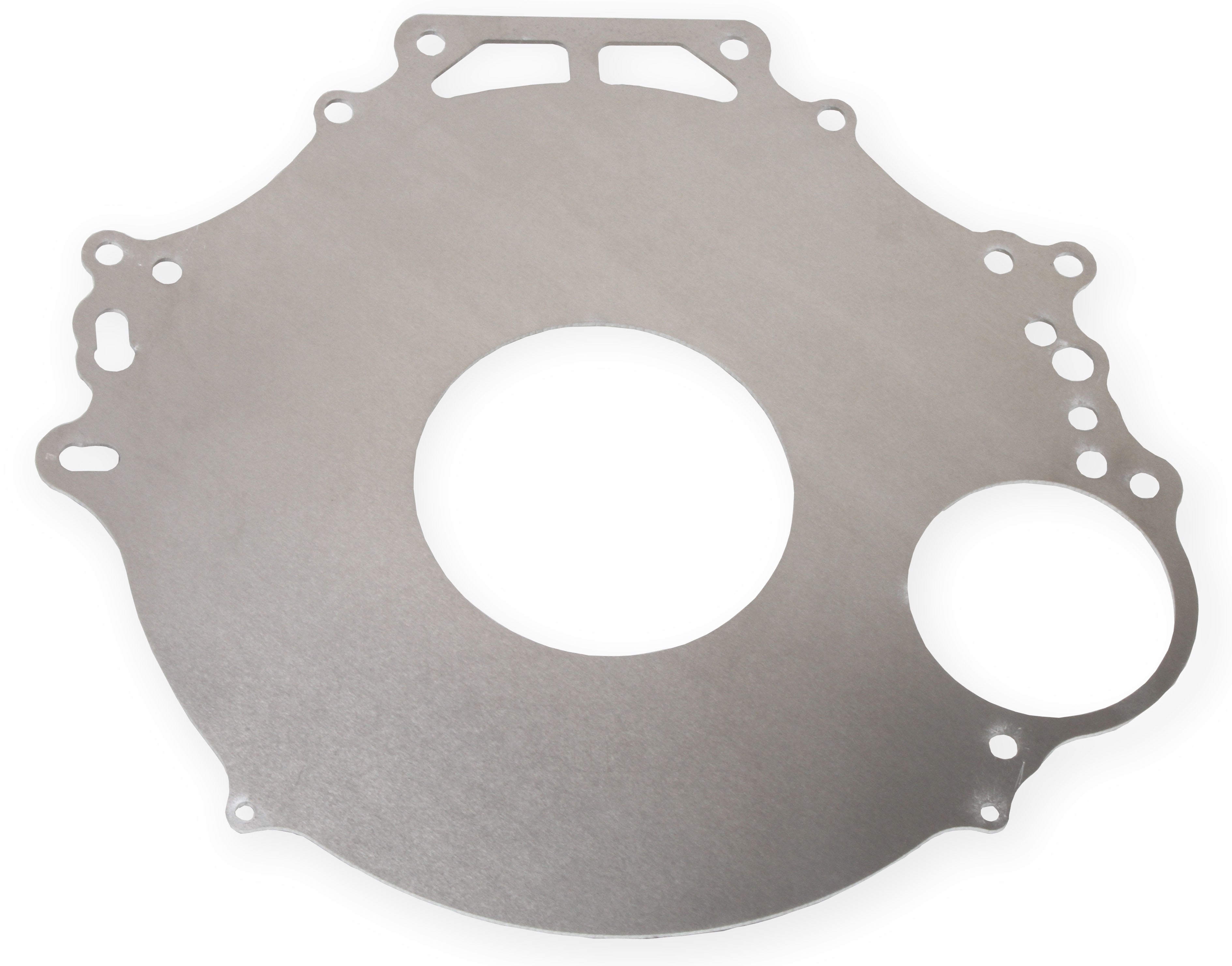 This motor plate fits Ford / small block Chevy.
