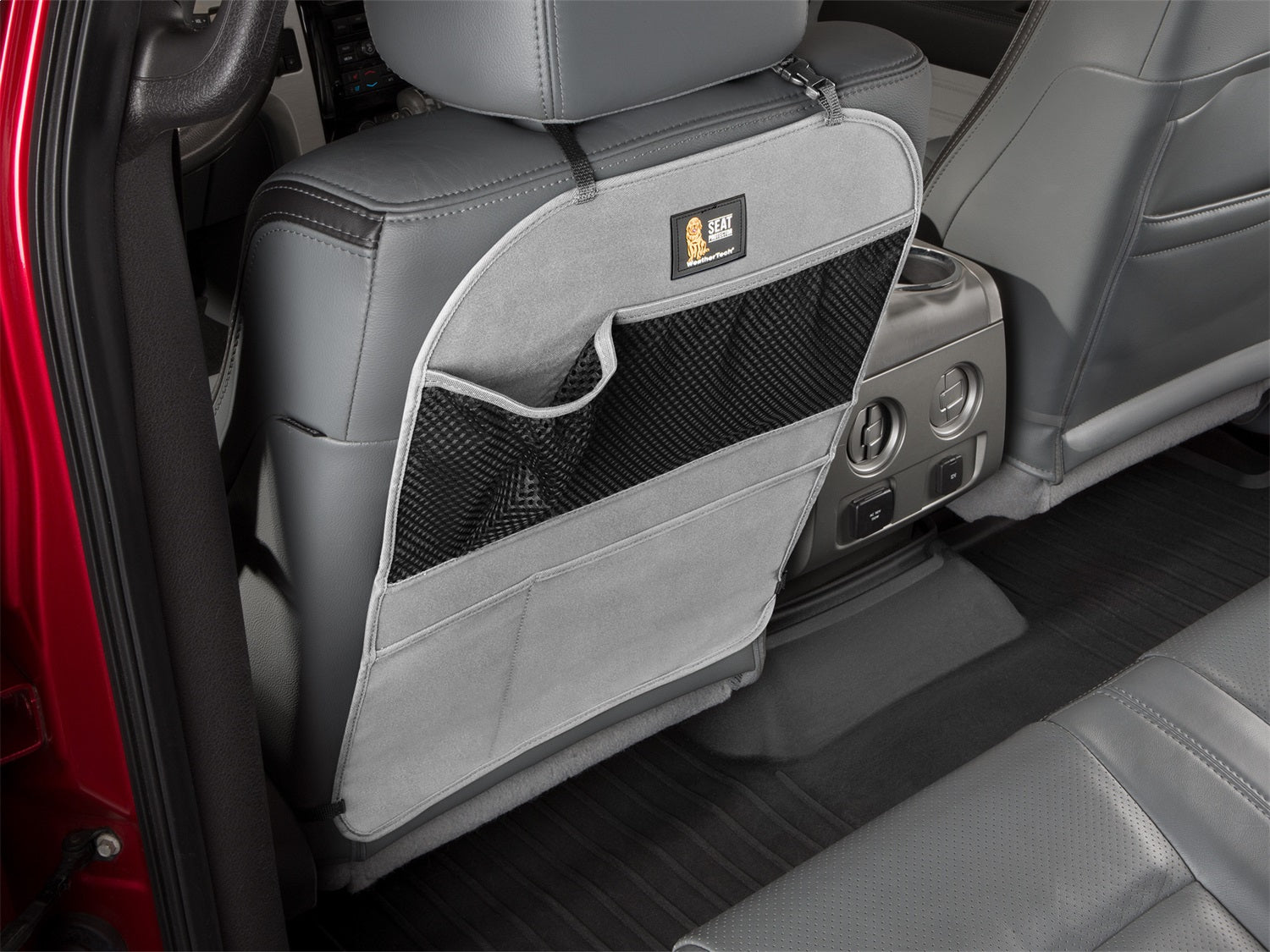 Weathertech SBP003GY Seat Back Protectors; Gray; W 18.5 in. x H 23.5 in.; Weathertech SBP003GY