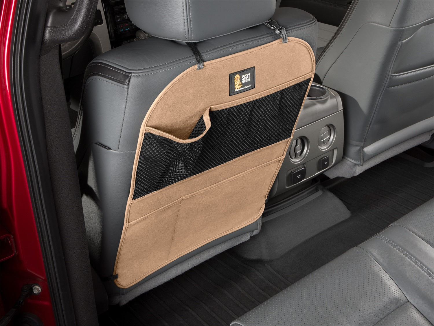 Weathertech SBP003TN Seat Back Protectors; Tan; W 18.5 in. x H 23.5 in.; Weathertech SBP003TN