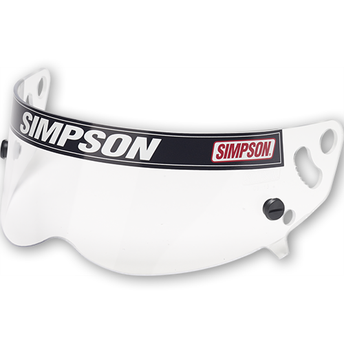 Simpson Safety 1020-17 Clear - X Bandit, Diamondback, Skull and RX Simpson Safety 1020-17