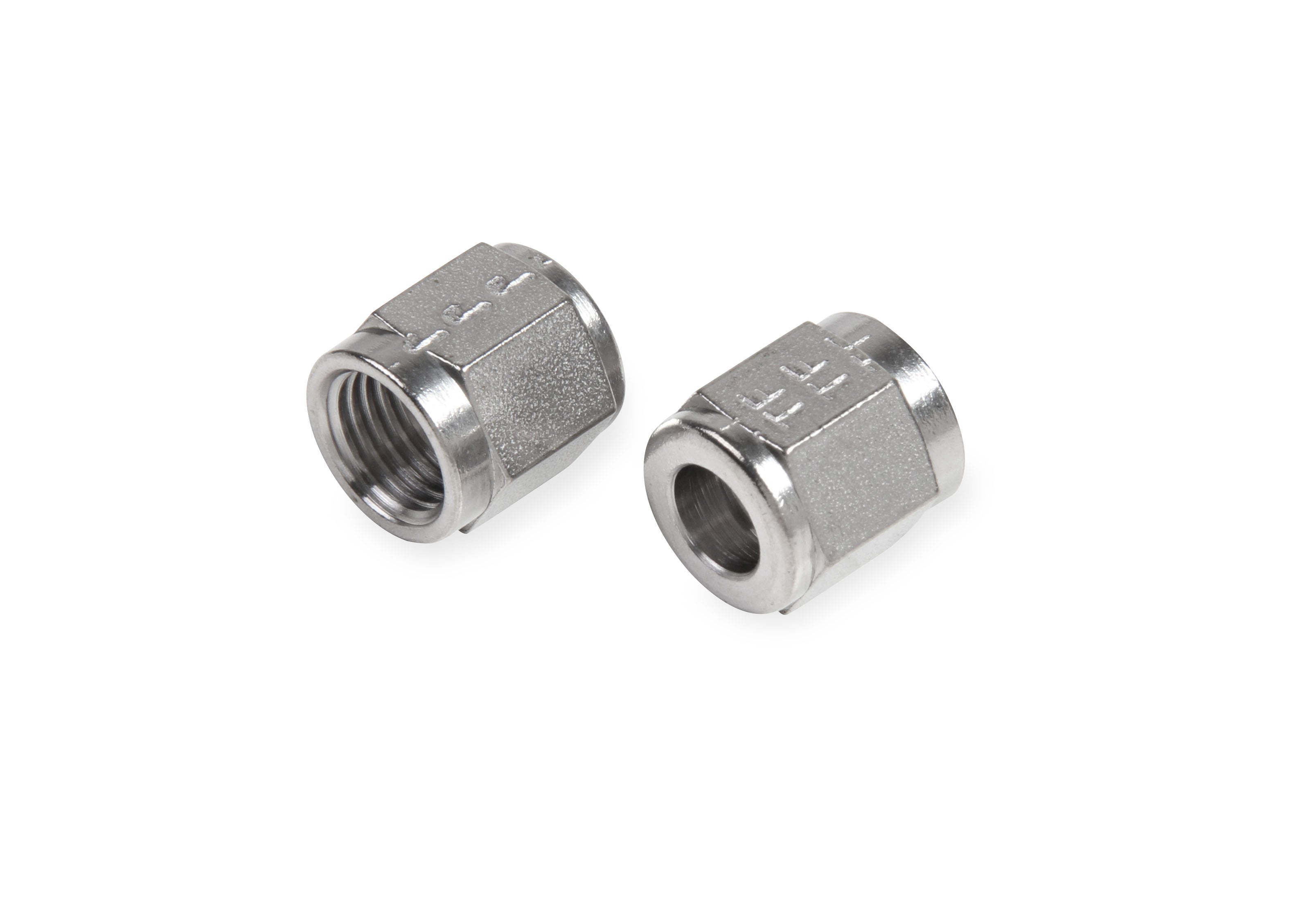 CLEARANCE ITEM / ALL SALES FINAL - Stainless Steel Tube Nut -5 AN, Package of 2.