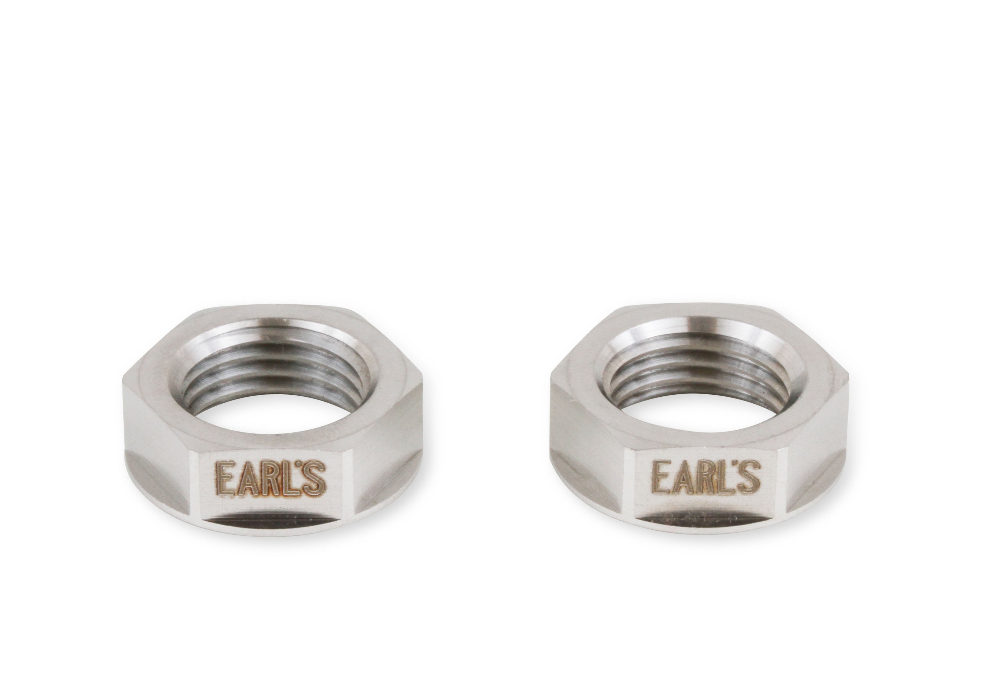 Stainless Steel w/ Flanged Hex - Package of 2
