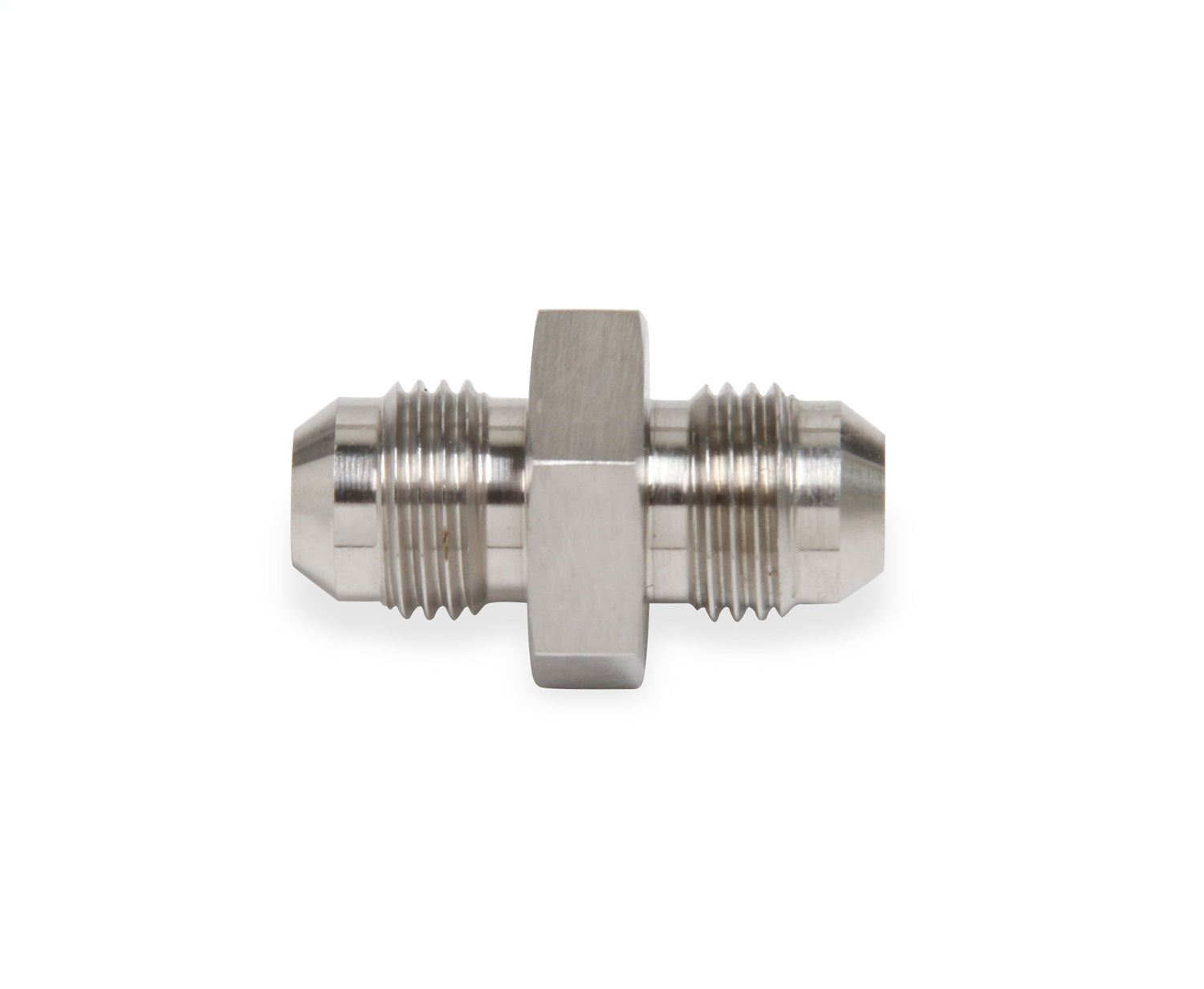Earl's Performance SS981506ERL Stainless Steel AN Union; Size: -6AN Male to -6AN Male; Earl's Performance SS981506ERL
