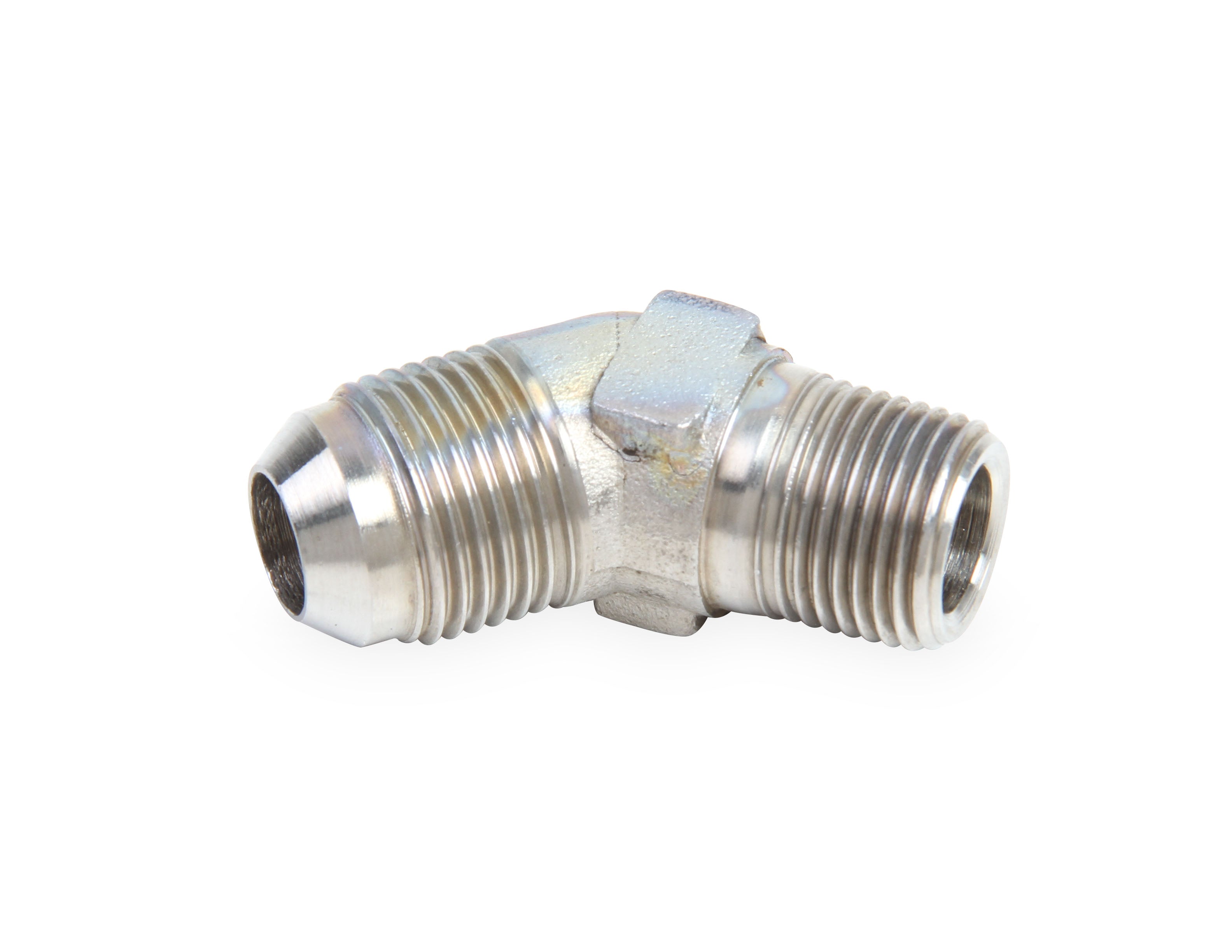 Earl's 45 Degree Elbow Male AN -4 to 1/8" NPT - Stainless Steel