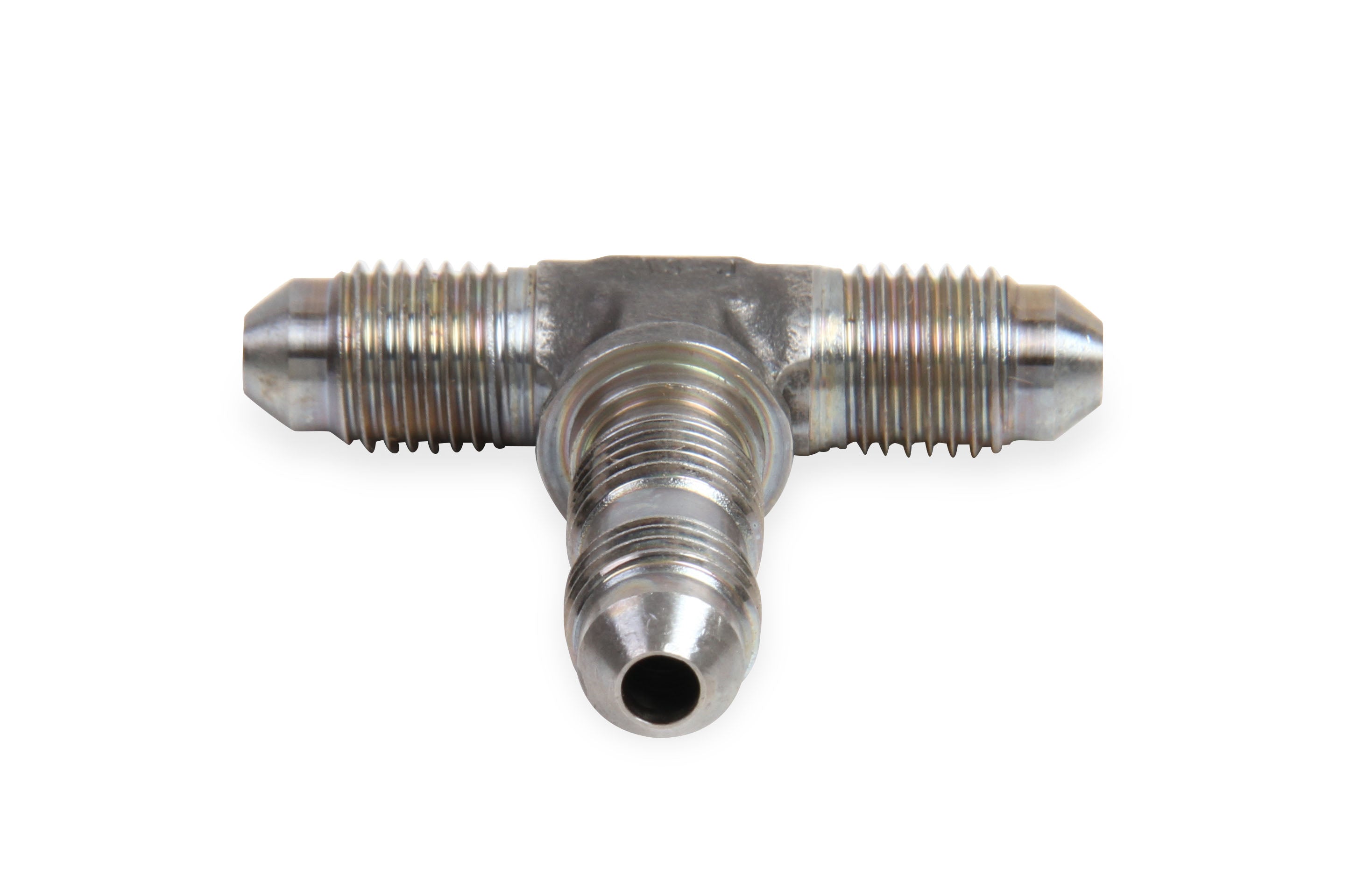Earl's -4 AN Bulkhead Tee - Stainless Steel