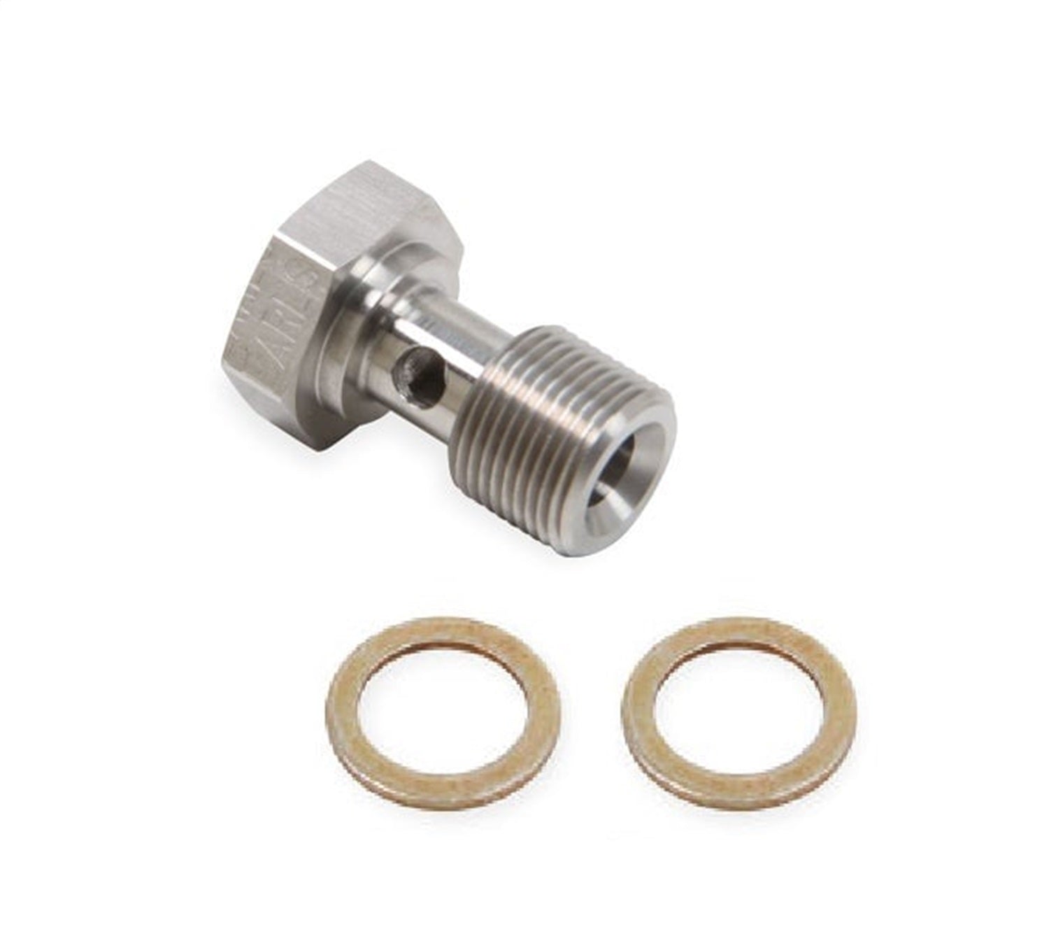 Earl's Performance SS997594ERL Banjo Bolt; 9/16 in. -24AN; Stainless Steel; Earl's Performance SS997594ERL