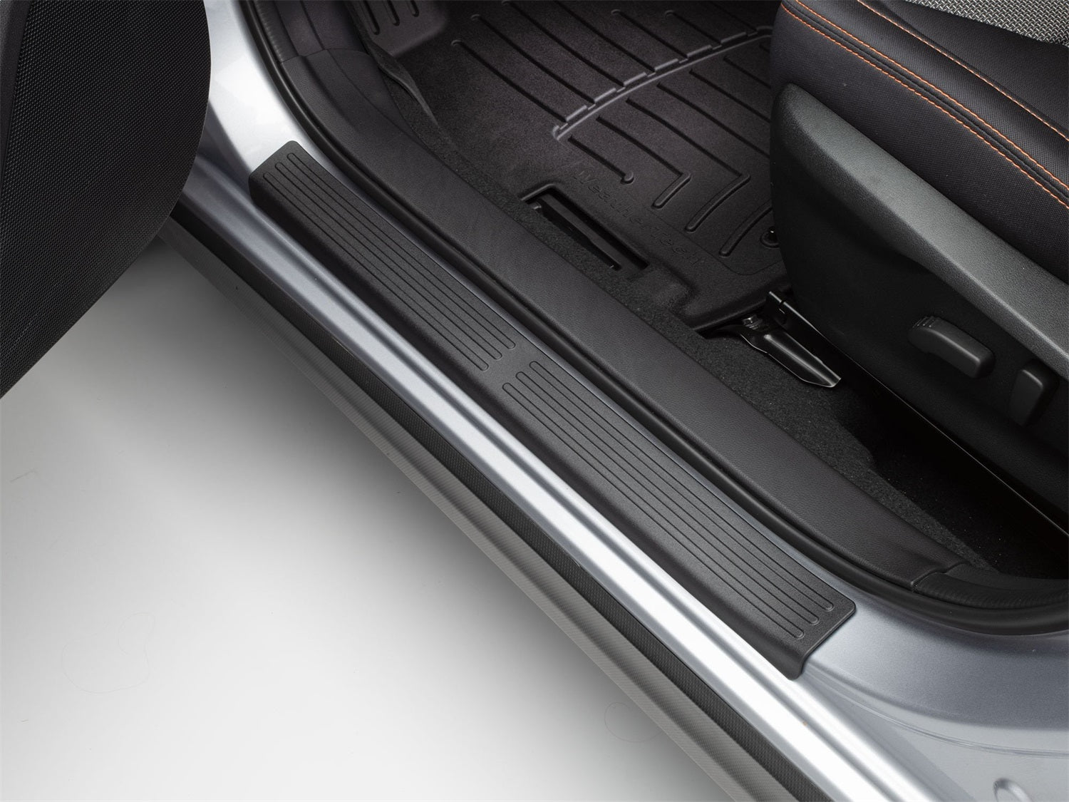Weathertech ST008K1 Sill Protector; 4 Door Set; Black; Weathertech ST008K1