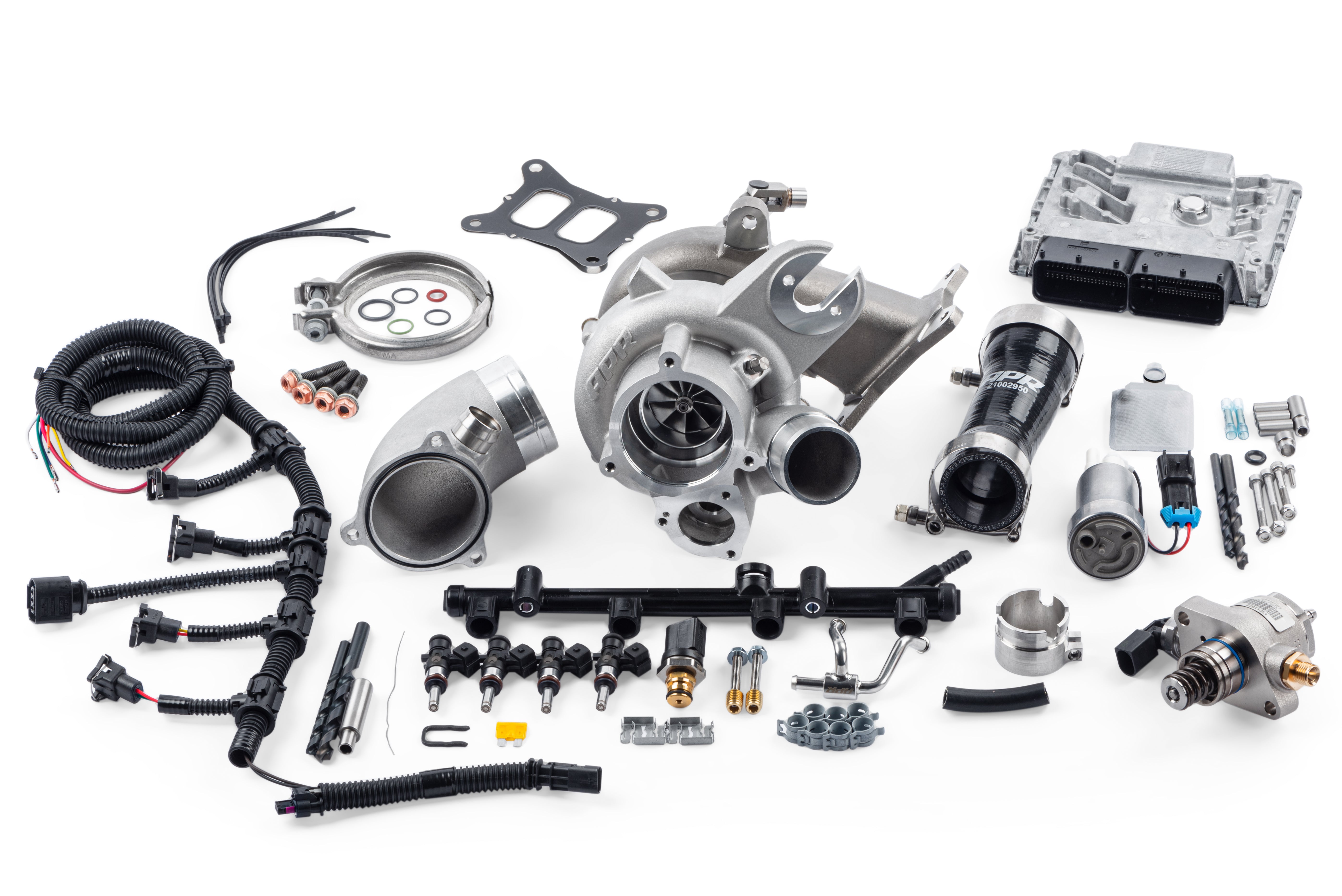 APR T4100003-B Turbo Charger System with LPFP, HPFP, & MPI (2.0T EA888.3 Trans) APR T4100003-B