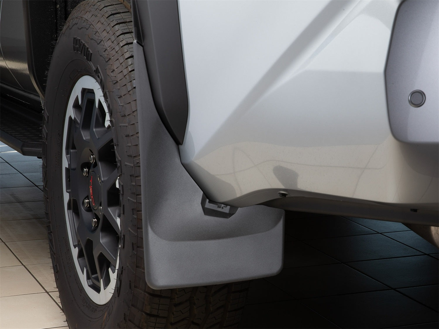 Weathertech 120215 MudFlap No-Drill DigitalFit®; Black; Weathertech 120215