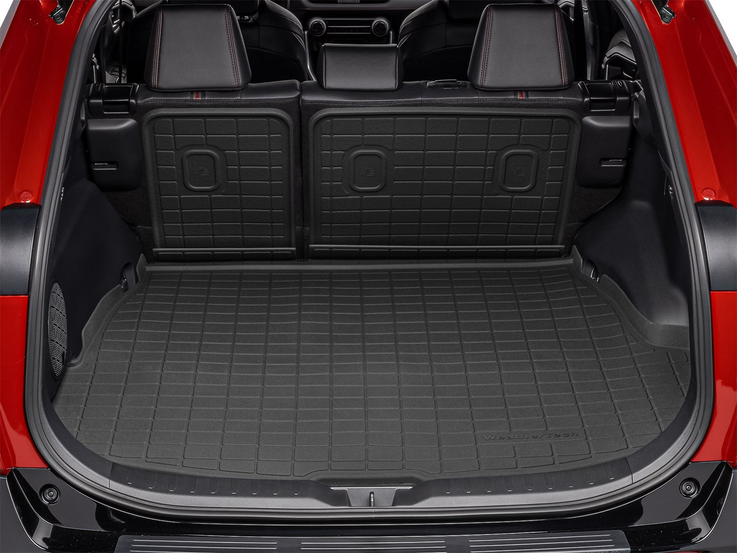 Weathertech 401708IMSK SeatBack Cargo Liner HP w/Bumper Protector; Black; Behind 2nd Row Seating; Weathertech 401708IMSK