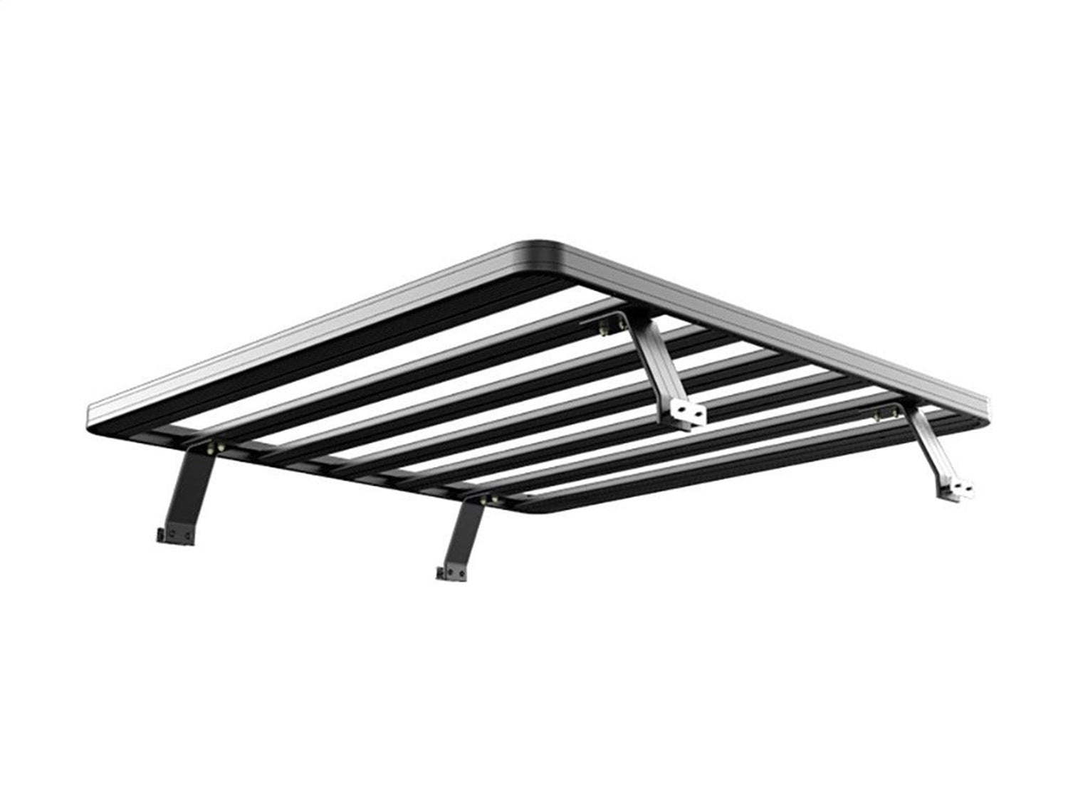 Front Runner KRTT950T Slimline II Load Bed Rack Kit; w/OEM Bed Rails; Front Runner KRTT950T