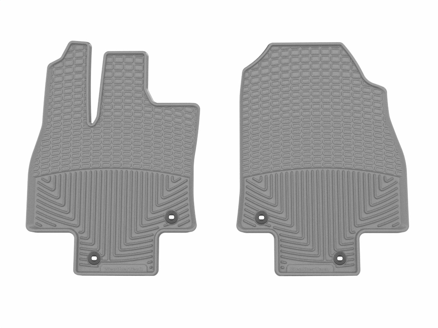 Weathertech W675GR All Weather Floor Mats; Tan; Front; Weathertech W675GR