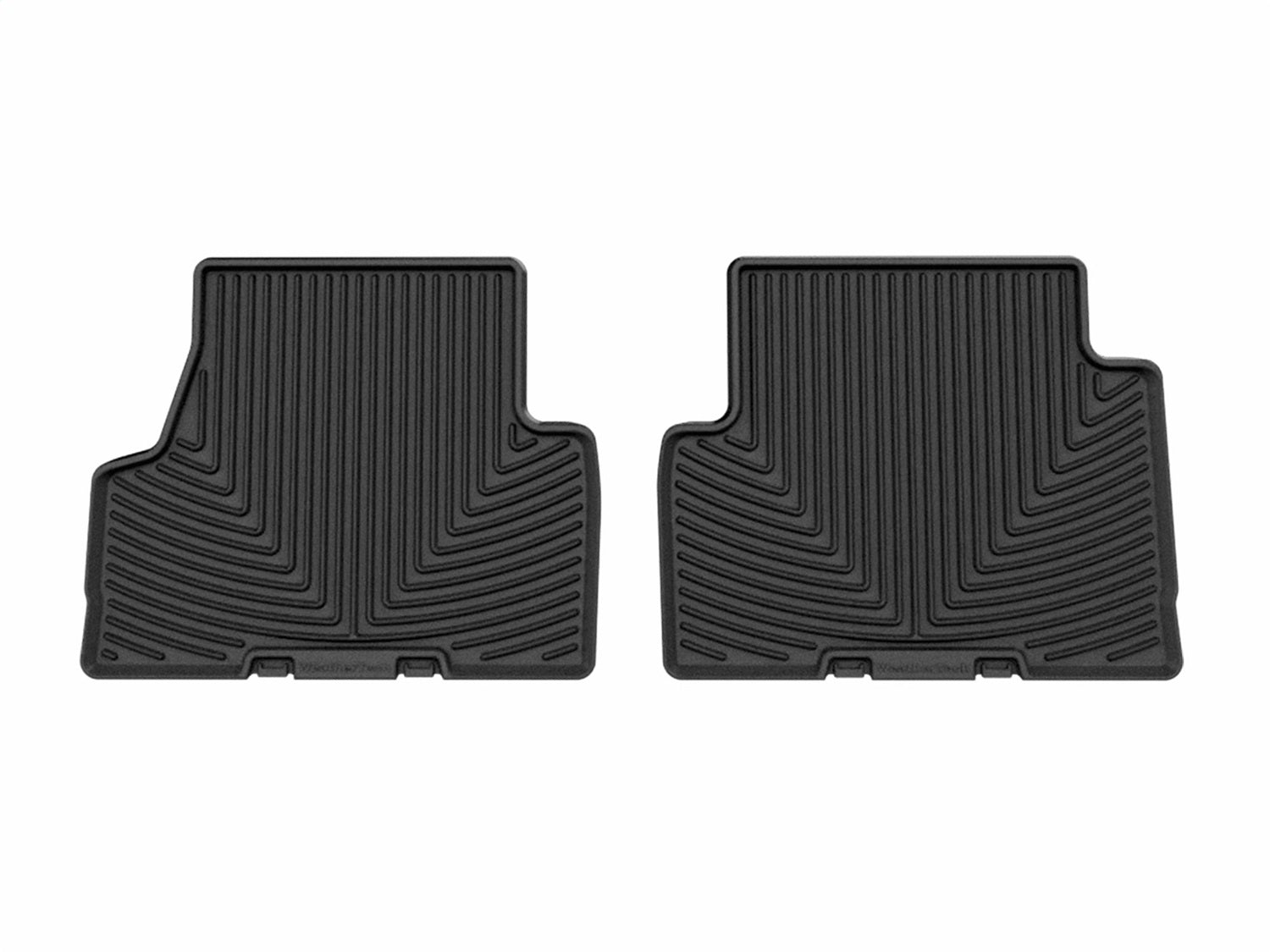Weathertech W685 All Weather Floor Mats; Black; Rear; Weathertech W685