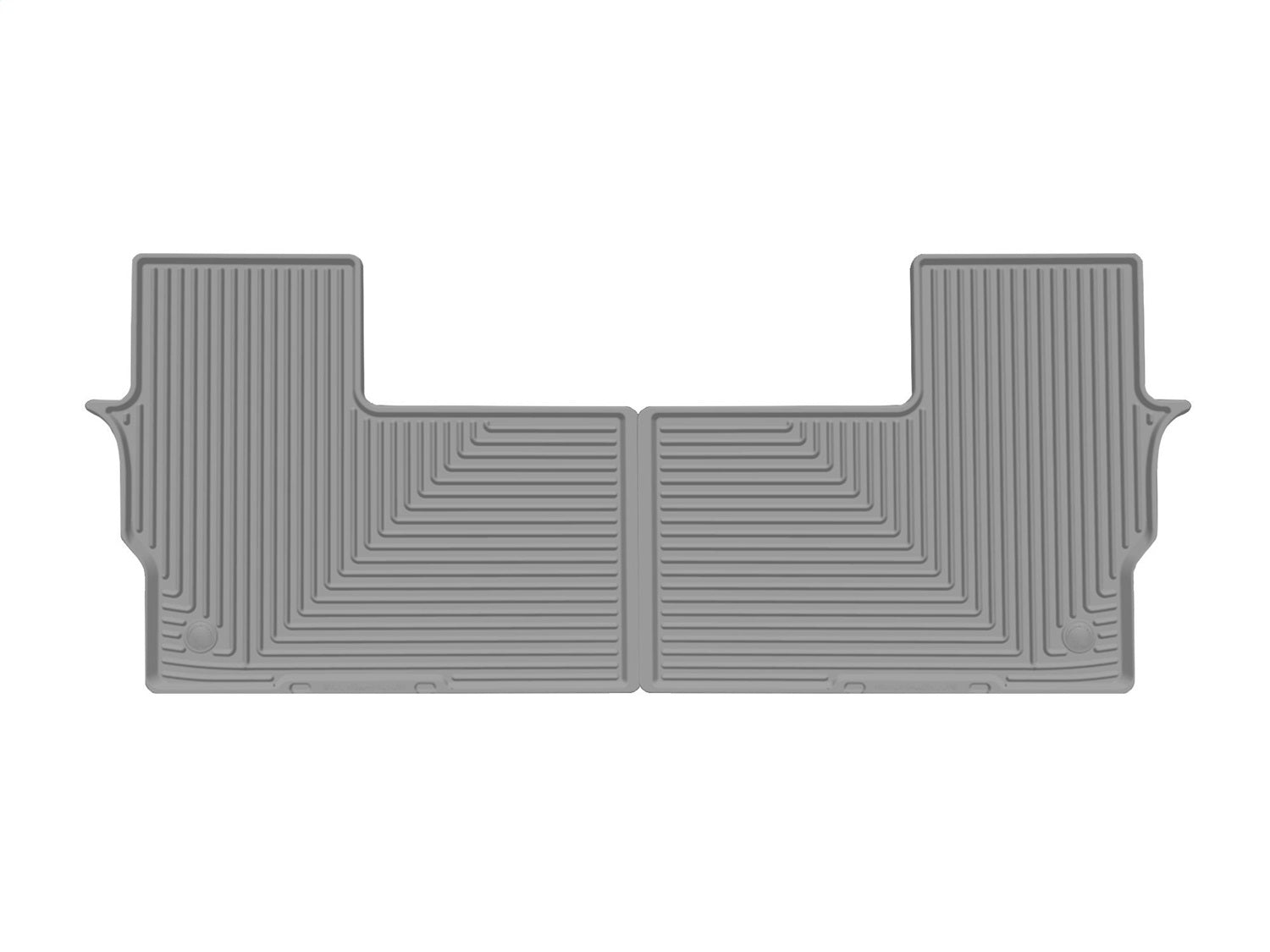 Weathertech W715GR All Weather Floor Mats; Gray; Third Row; Weathertech W715GR