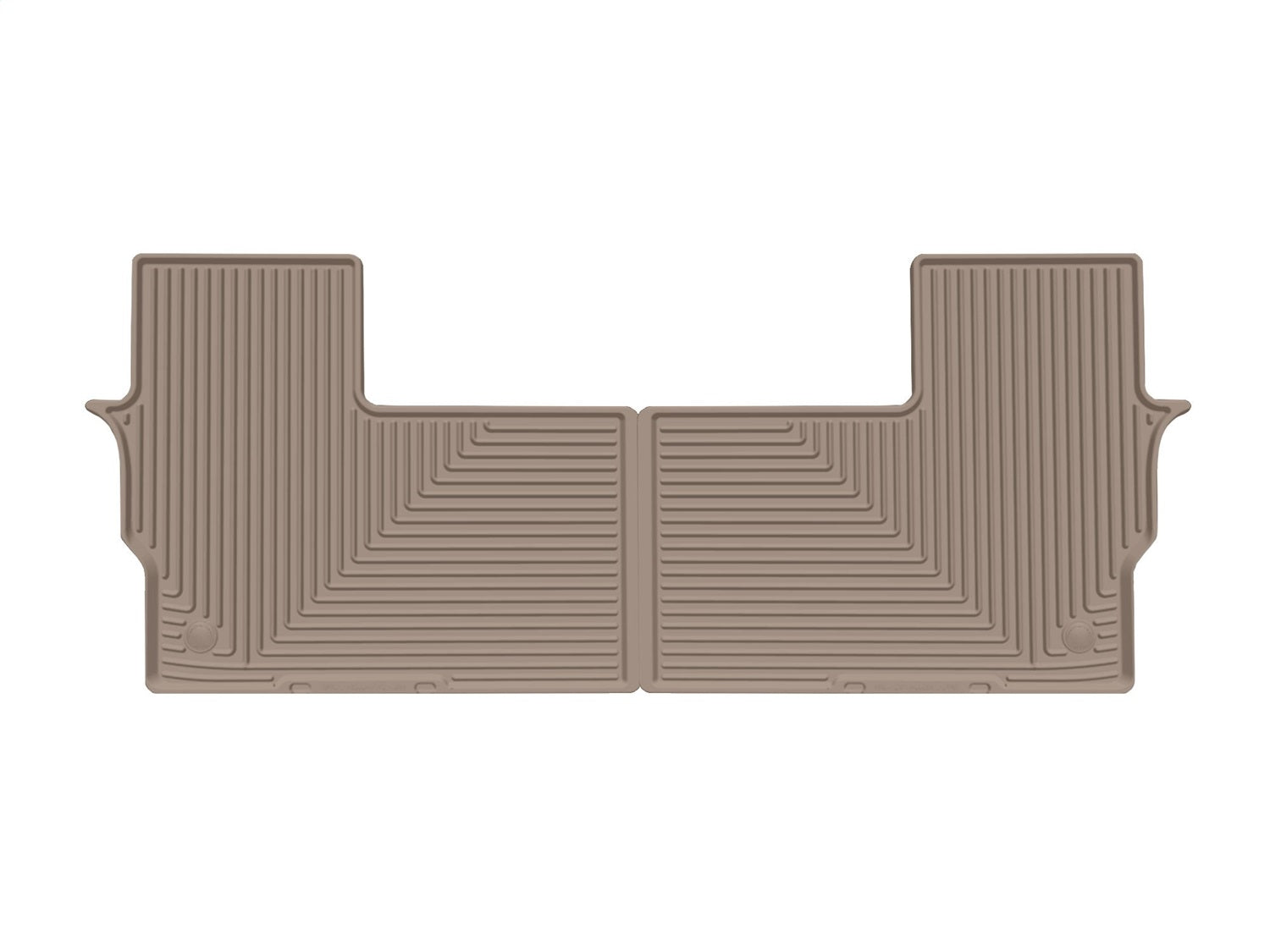 Weathertech W715TN All Weather Floor Mats; Tan; Third Row; Weathertech W715TN