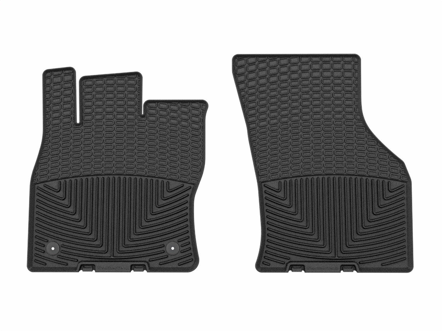 Weathertech W749 All Weather Floor Mats; Black; Front; Weathertech W749