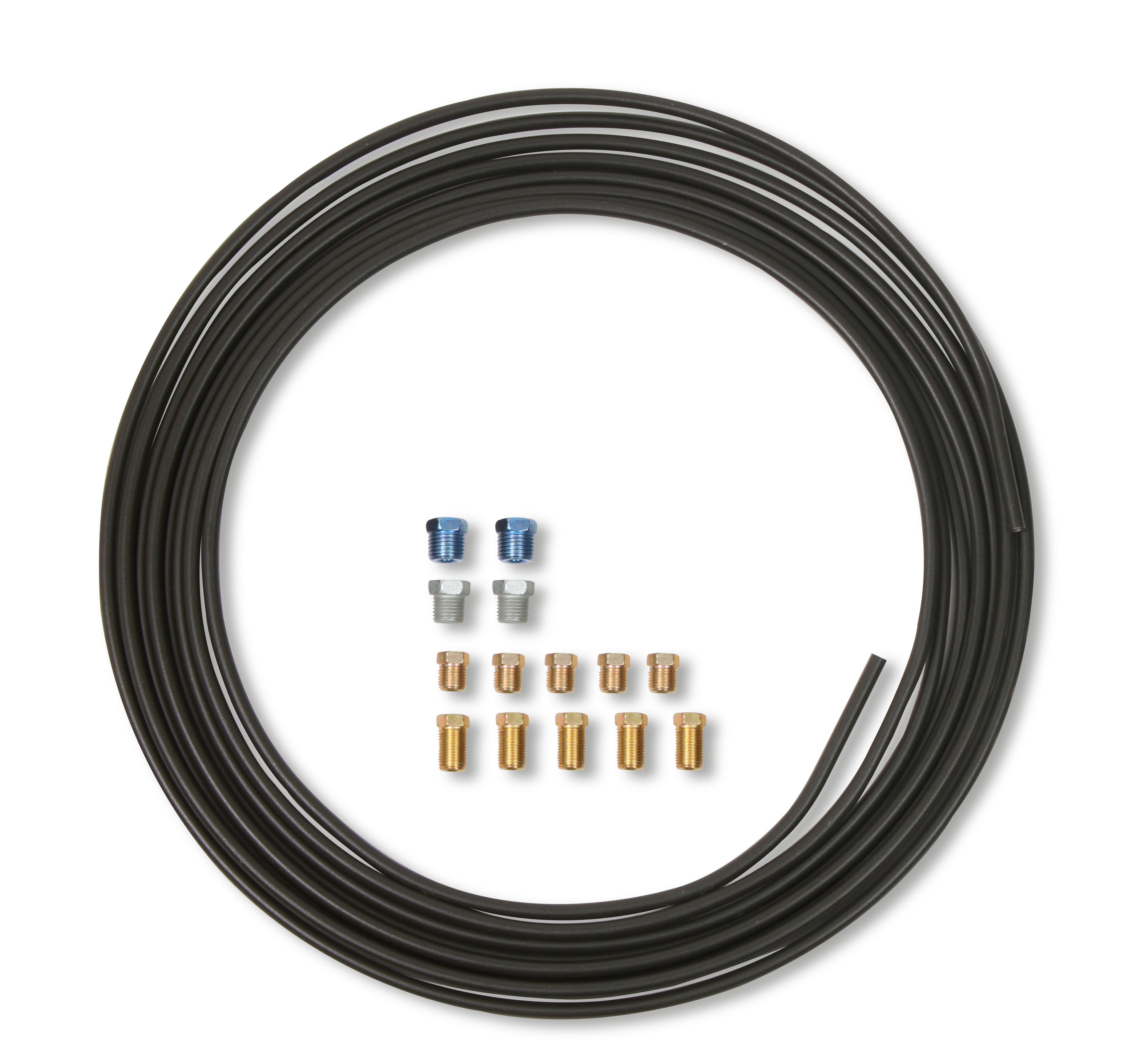 Earl's Steel Olive Hardline Tubing Kit w/ Tube Nuts